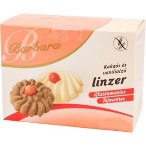 Barbara gluténmentes kakaós-vaníliás KAJSZIS  Linzer 150 g