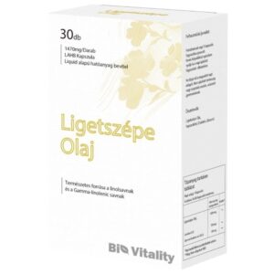 Bio Vitality Ligetszépe olaj (Primrose olaj) lágyzselé kapszula 30db