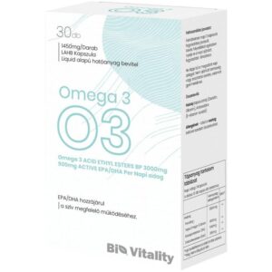 Bio Vitality Omega3 -1450mg/lágy zselé kapszula 30db