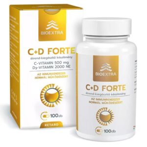 Bioextra C+D Forte retard étrend-kiegészítő kapszula 100db