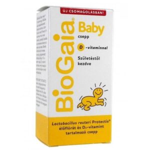 BioGaia Baby csepp + D3-vitamin 5ml