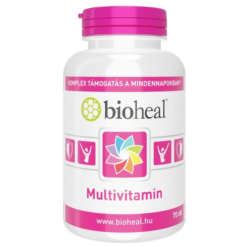 Bioheal multivitamin tabletta 70 db