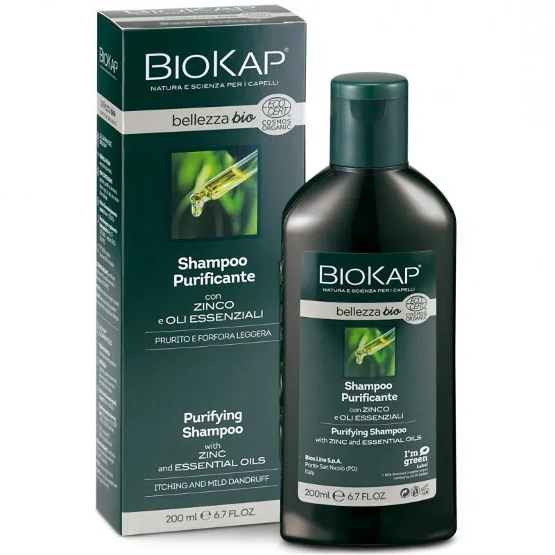Biokap Bellezza bio Sampon enyhén korpás fejbőrre 200ml