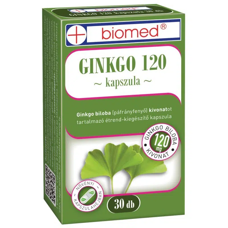 Biomed Ginkgo 120 kapszula 30 db