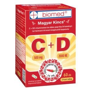 Biomed Magyar Kincs C+D vitamin kapszula 60 db