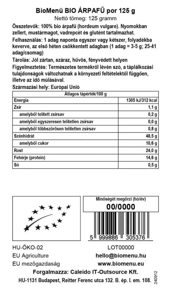 Caleido Árpafű por - 125g - Image 2