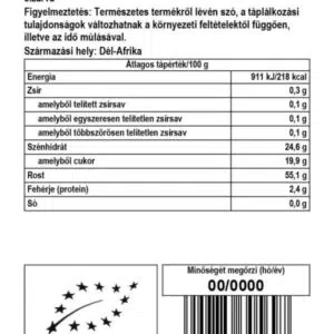 Biomenü bio baobab por - 125g - Image 2