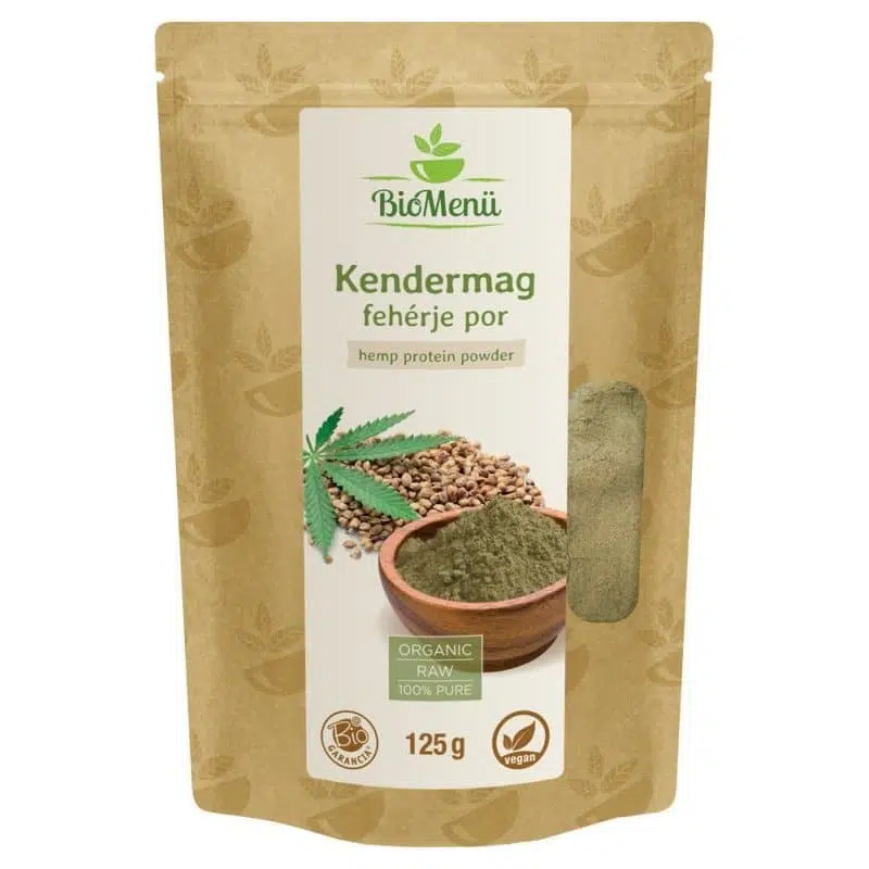 Biomenü bio kendermag fehérje por 125 g