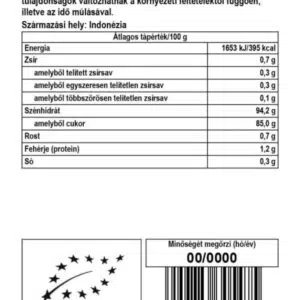 Biomenü Bio Kókuszcukor - 250g - Image 2