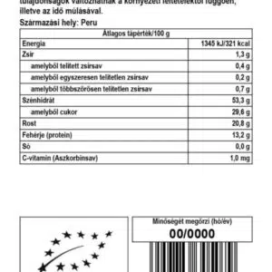 Biomenü bio Macagyökérpor - 125g - Image 2