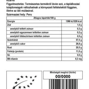 Biomenü bio zselatinizált macagyökérpor - 250g - Image 2