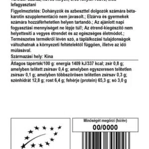 Biomenü bio spirulina alga por - 250g - Image 2