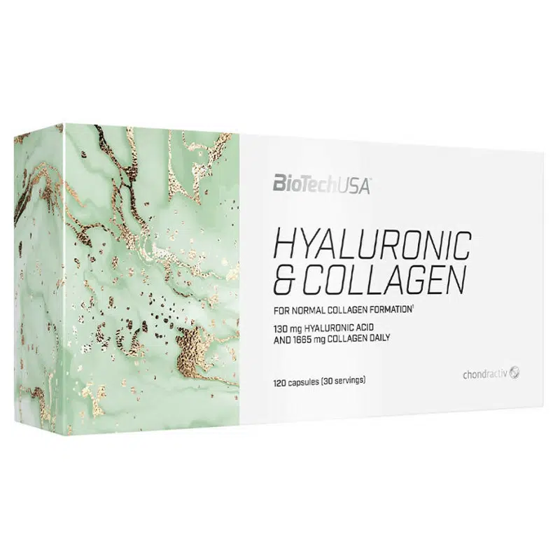 Biotech Hyaluronic & Collagen 120 tabletta