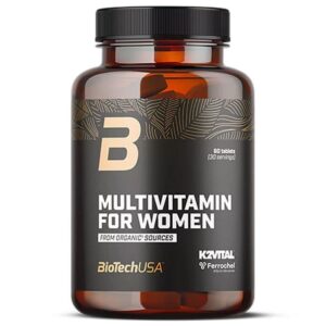 Biotech Multivitamin for Women ORGANIC SOURCES tabletta 60db (fekete)