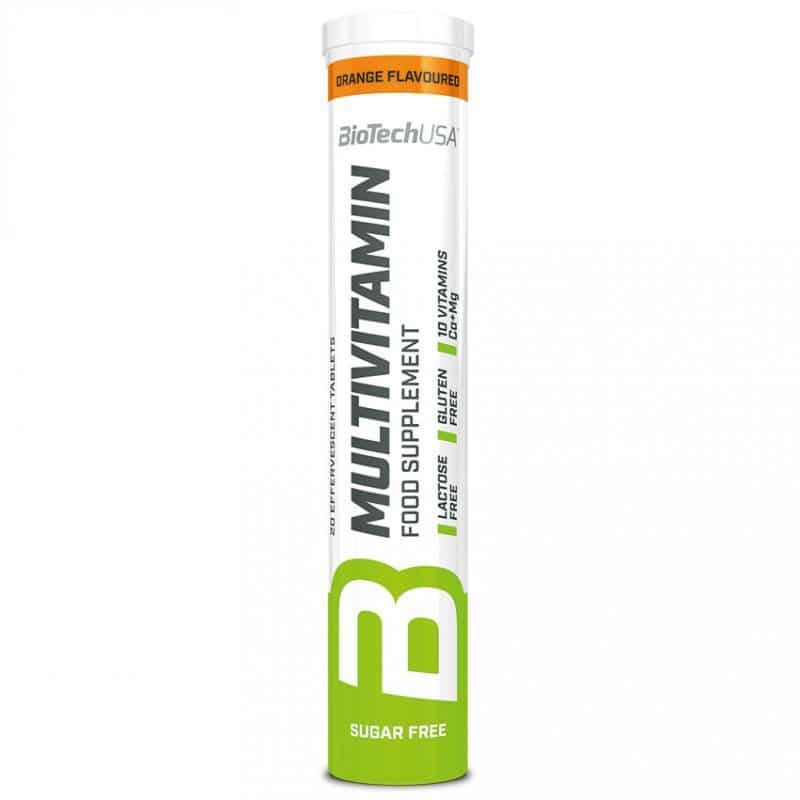 Biotech Multivitamin pezsgőtabletta 20db narancs
