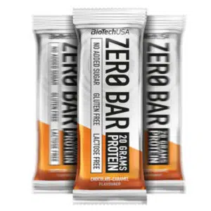 Biotech Zero Bar protein szelet 50g csokoládé - karamell