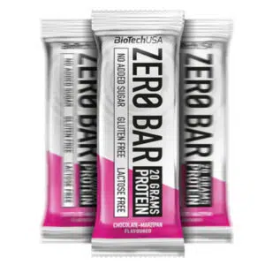 Biotech Zero Bar protein szelet 50g csokoládé - marcipán