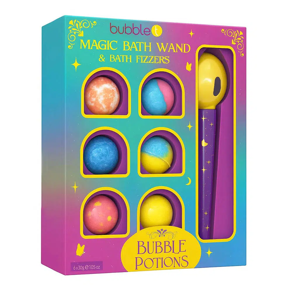 Bubblet fürdőbomba szett gyerekeknek (Marnys) 6x50g
