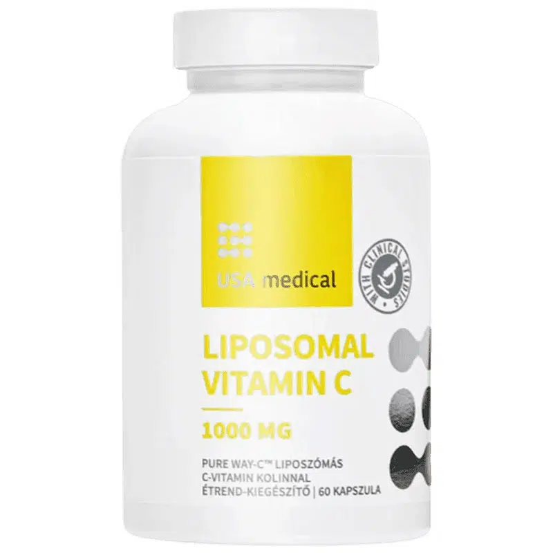 USA Medical C-vitamin 1000mg retard micro-pellets 60 db