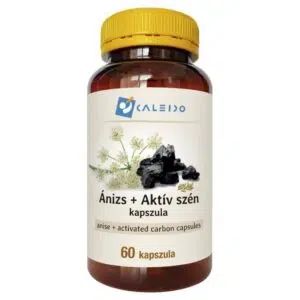 Caleido Ánizs+Aktív szén kapszula 60 db
