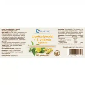 Caleido Ligetszépeolaj + E-vitamin gélkapszula - 60db - Image 2