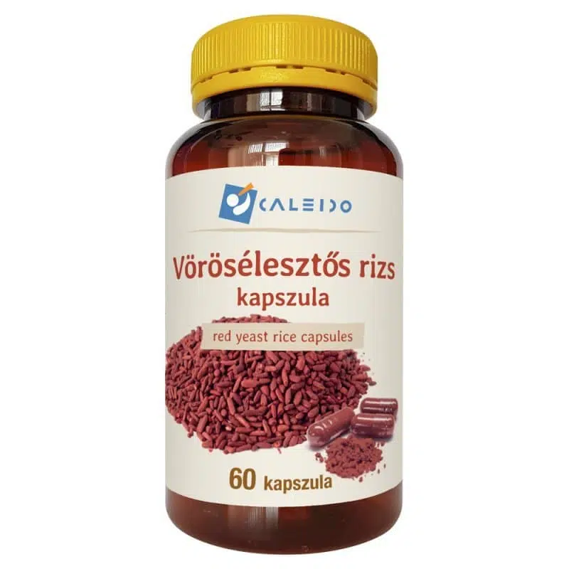 Caleido Vörösélesztős Rizs kapszula 60 db