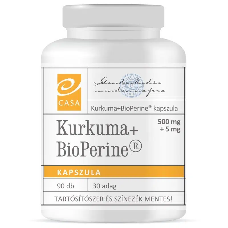 Casa Kurkuma + Bioperin 90db