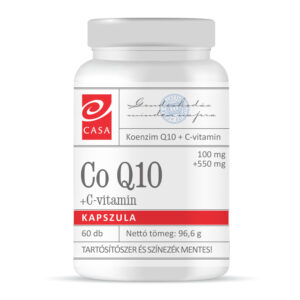 Casa Q10+C-vitamin kapszula 60db