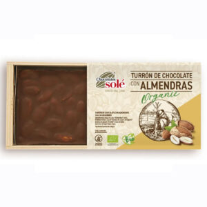Chocolates Solé Bio csokoládés NUGÁT mandulával 200g
