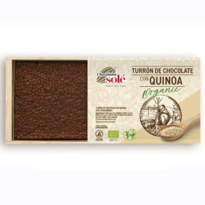 Chocolates Solé Bio csokoládés NUGÁT quinoával 200g