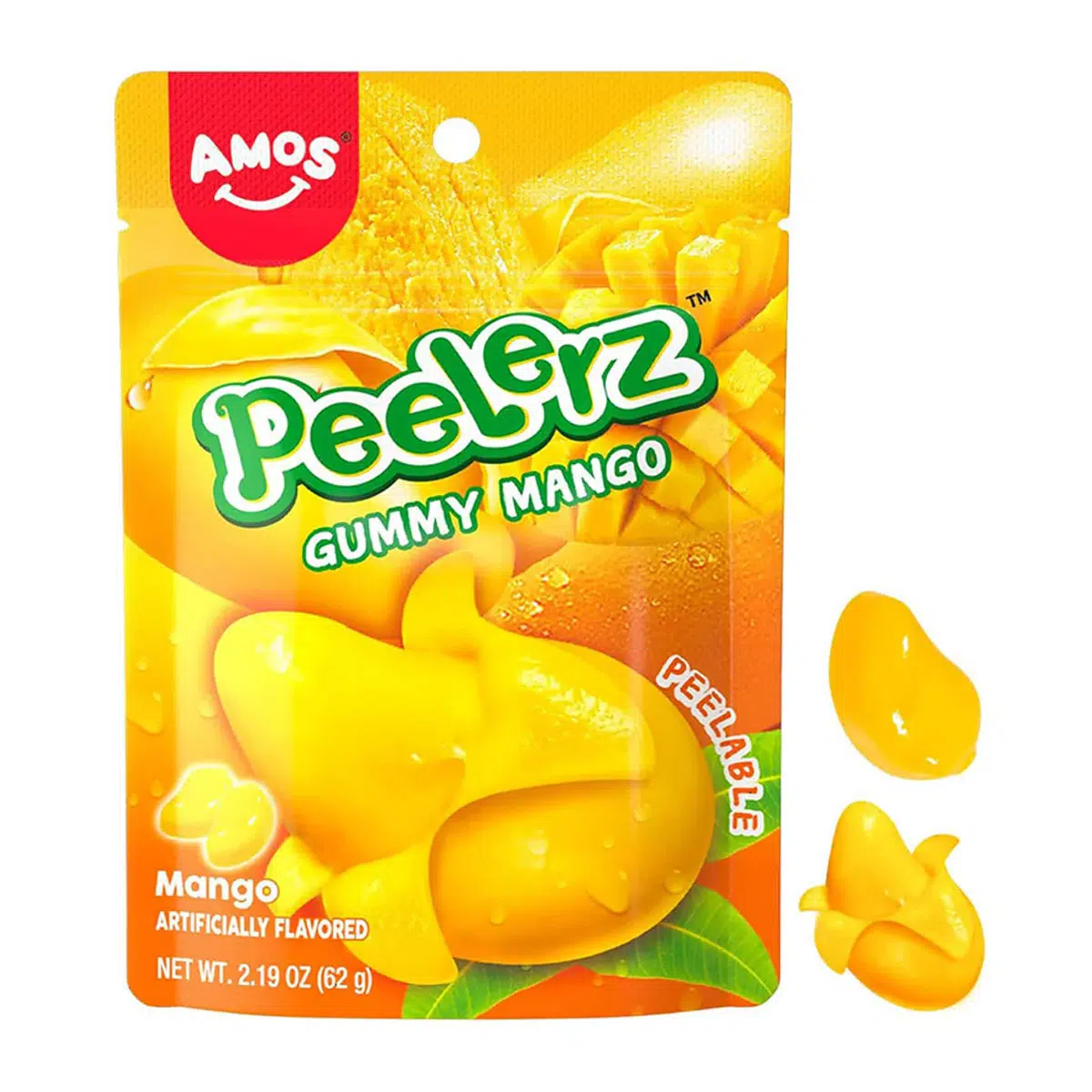 Amos PEELERZ Hámozható Mangó ízű gumicukor (Marnys) 85g