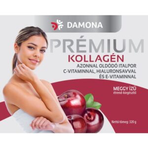 Damona Prémium Kollagén italpor 320g meggy