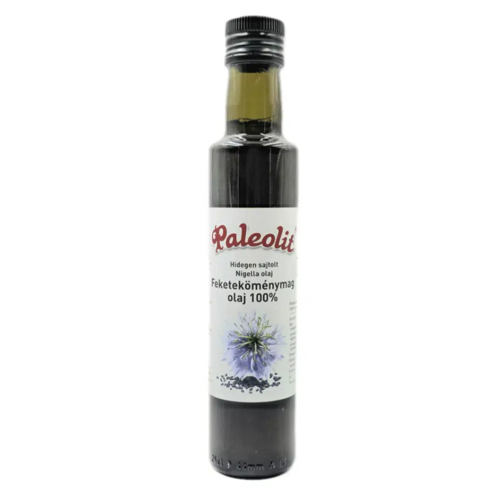 Paleolit Feketeköménymag olaj 100% 250ml hidegen sajtolt Nigella Sativa olaj