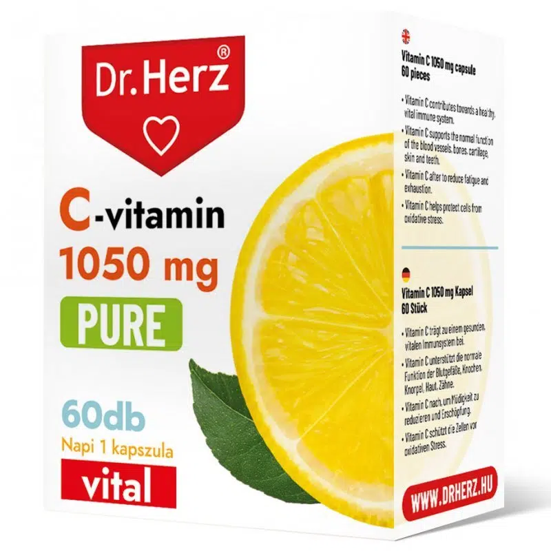 Dr. Herz C-vitamin 1050 mg PURE 60 db kapszula