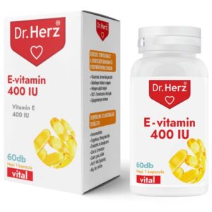 Dr. Herz E-vitamin 400IU lágyzselatin kapszula 60db