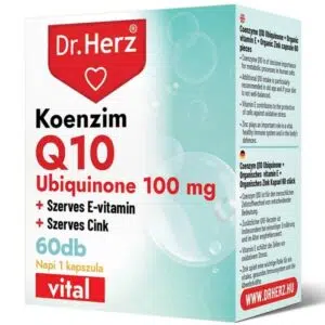 Dr. Herz Koenzim Q10 Ubiquinone 100 mg 60 db kapszula
