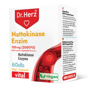 Dr. Herz Nattokinase enzim 100 mg 2000 FU 60db kapszula