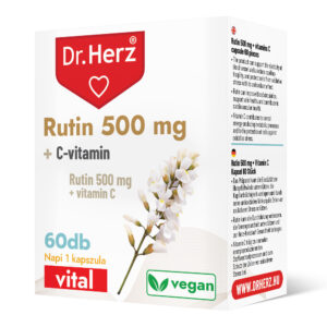 Dr. Herz Rutin 500mg + C-vitaminnal 60db kapszula