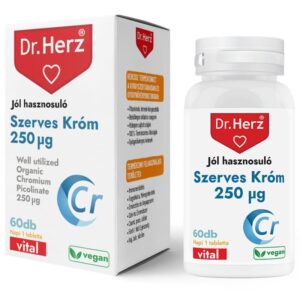 Dr. Herz Szerves Króm-pikolinát 250µg tabletta 60db