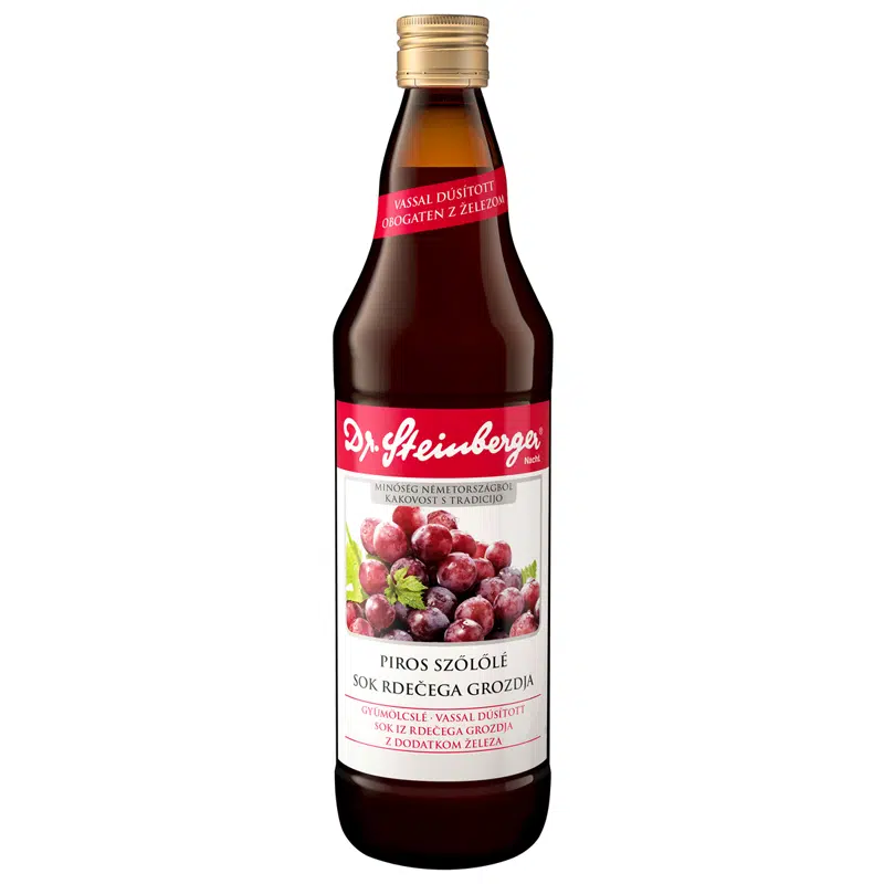 Dr. Steinberger piros szőlőlé 750ml
