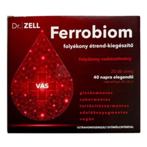 Dr. Zell Ferrobiom folyékony étrend-kiegészítő 20db