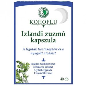 Dr.chen kohoflu izlandi zuzmó kapszula 40 db