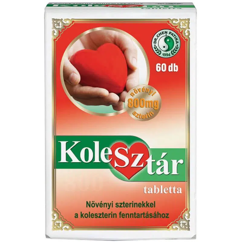 Dr.chen kolesztár 800 tabletta 60db