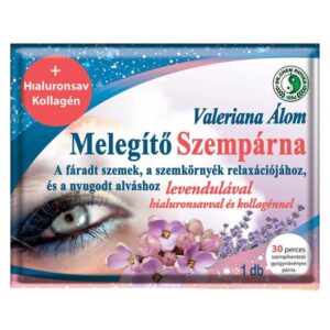 Dr.chen valeriana álom szempárna hyaluronnal (KÉK)