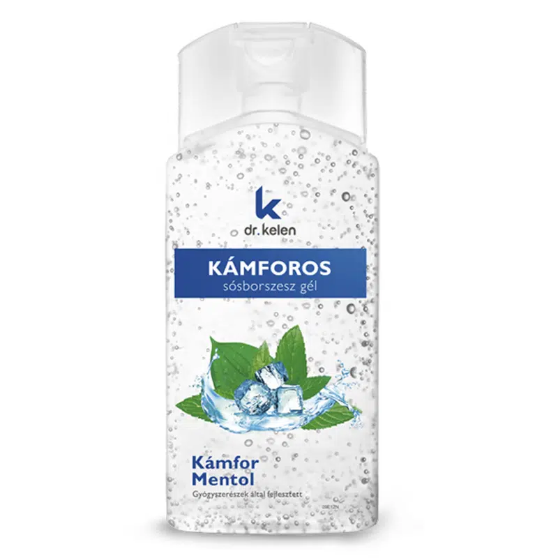 Dr.kelen kámforos sósborszesz gél 150 ml