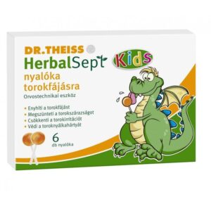 Dr.theiss Herbalsept nyalóka torokfájás ellen 6db
