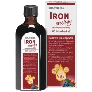 Dr.theiss IRON energy folyékony vaskészítmény 250ml