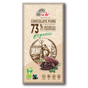 Chocolates Solé 73% Bio Étcsokoládé 100g