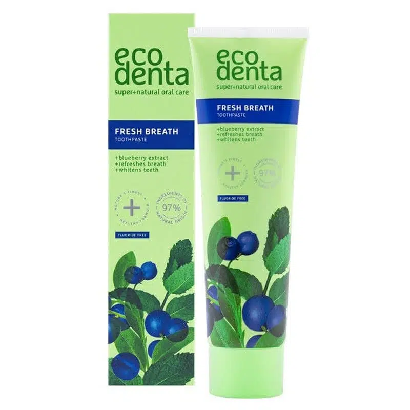 Ecodenta Fogkrém a friss leheletért áfonyával és mentával 100ml