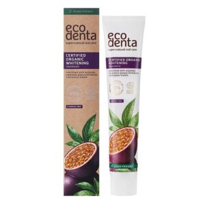 Ecodenta Minősített fehérítő fogkrém maracujával 75ml